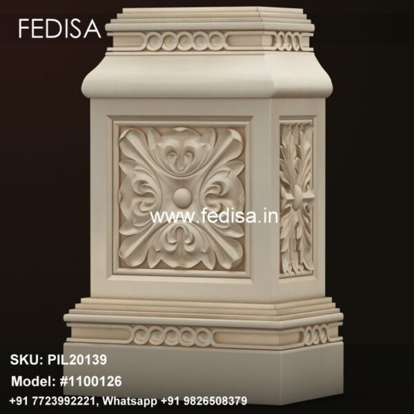 Round Pillar Design For Home Pillar Tiles Design Pillar Decoration In Living Room