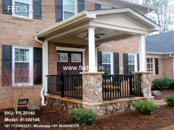 Pillar Arch Design Square Pillar Design With Tiles Round Pillar Pop Design