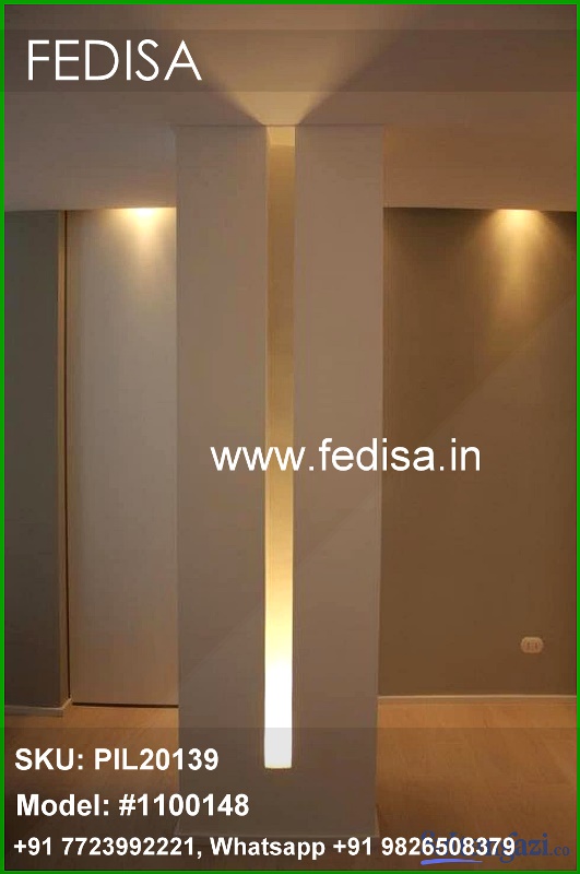 Pillar Plaster Design Pillar Design For Home Brick Pillar Design