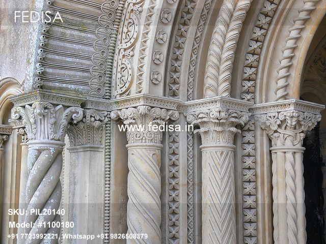 Pillar Design With Tiles Front Pillar Design Pillar Ka Design