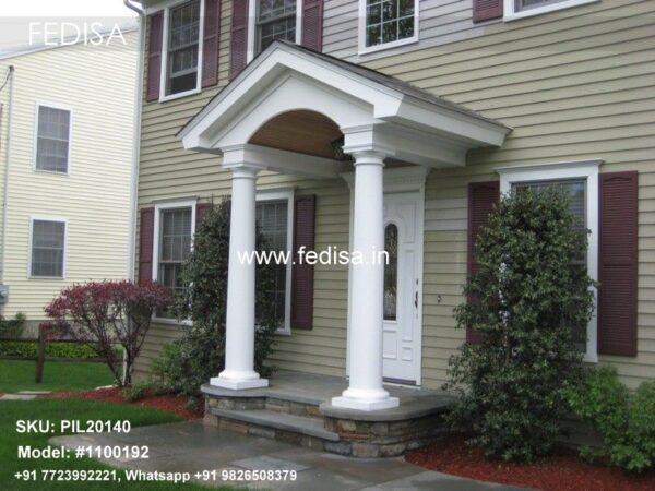 Brick Gate Pillar Design Pillar Design In Home Front Round Pillar Design For Home