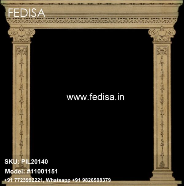Pillar Pop Arch Design Wooden Pillar Design Gol Pillar Design