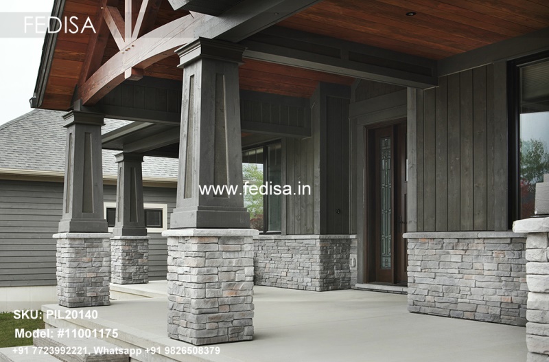 Brick Pillar Pillar Design In Home Front Round Pillar Design For Home