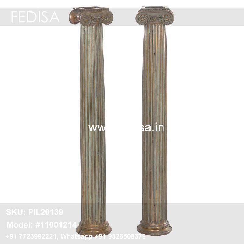 Twisted Brick Pillar Pillar Tiles Design Pillar Decoration In Living Room