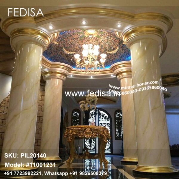 Spiral Brick Column Cement Pillar Design Balcony Pillar Design