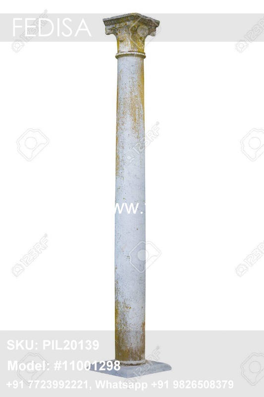 Round Cement Pillar Pillar Design In Home Front Round Pillar Design For Home