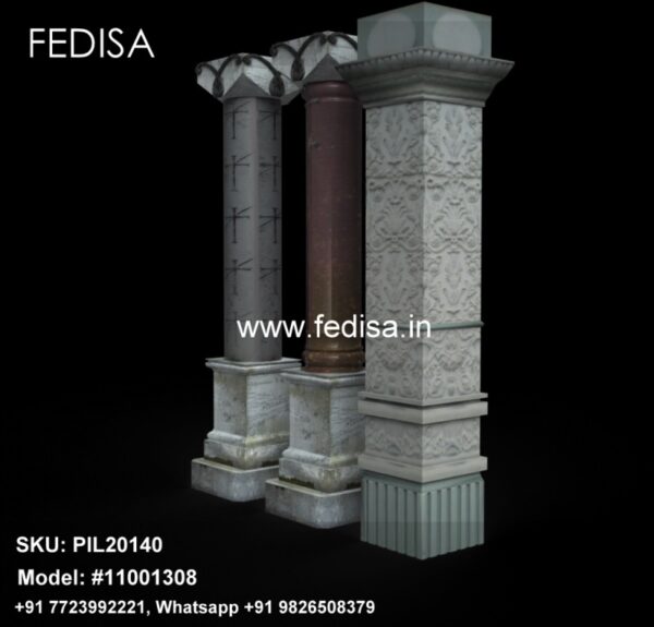 Round Wood Pillar Pillar Design In Home Front Round Pillar Design For Home