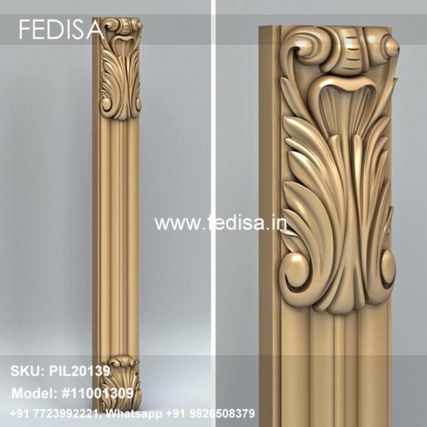 Front Entrance Columns House Pillar Design House Front Pillar Design