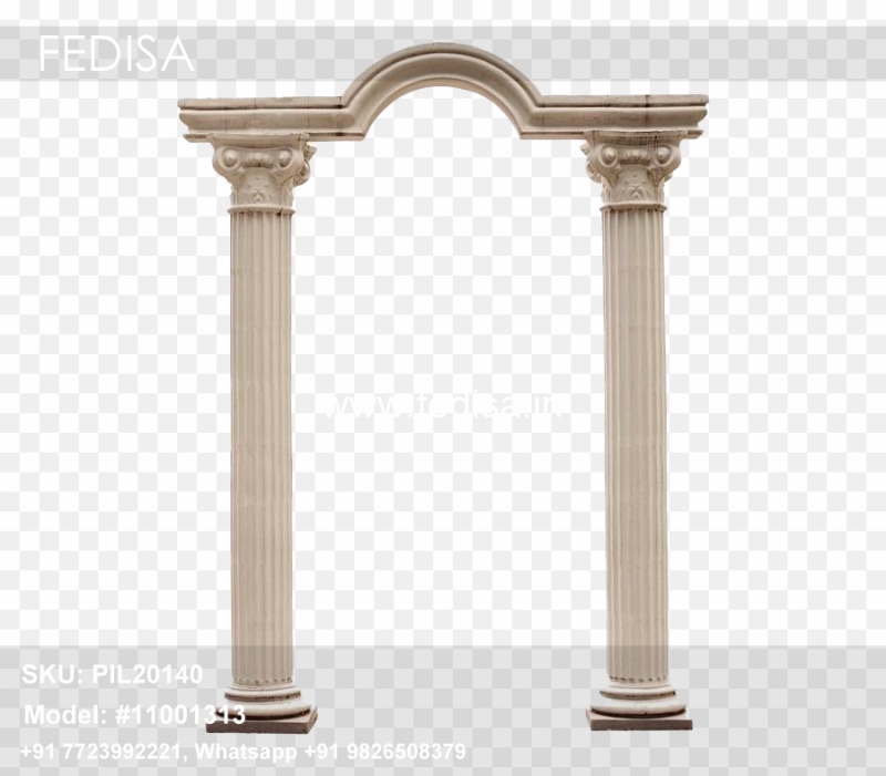 Ancient Greek Architecture Columns Square Pillar Design Brick Columns Designs
