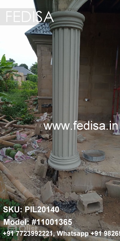 Stone Entrance Columns Pop Arch Pillar Design Pillar Colour Design