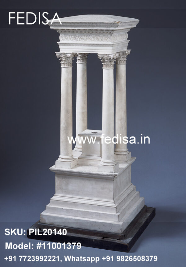 Round Column Design Pillar Tiles Design Pillar Decoration In Living Room
