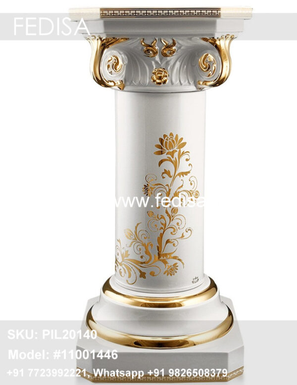 Front Column Design Square Pillar Design With Tiles Round Pillar Pop Design