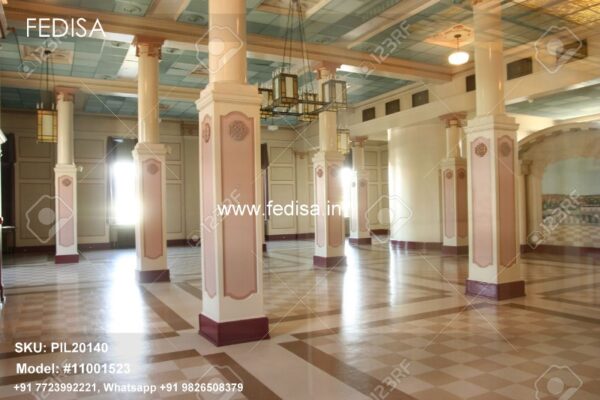 Column Top Design Square Pillar Design With Tiles Round Pillar Pop Design