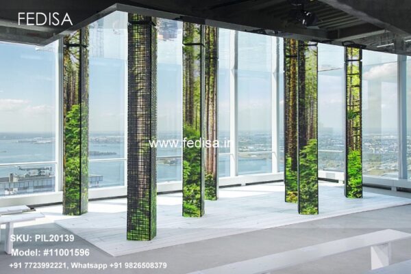 Column Drawing Autocad Square Pillar Design Brick Columns Designs