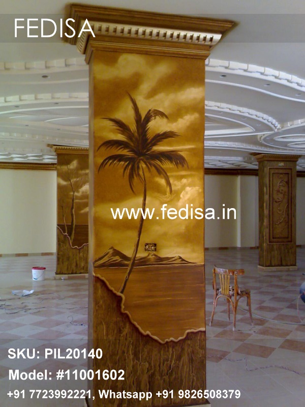 Design Of Concrete Filled Steel Columns Pillar Design In Home Front Round Pillar Design For Home