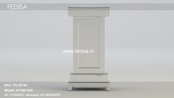 Column Cornice Design Square Pillar Design Brick Columns Designs