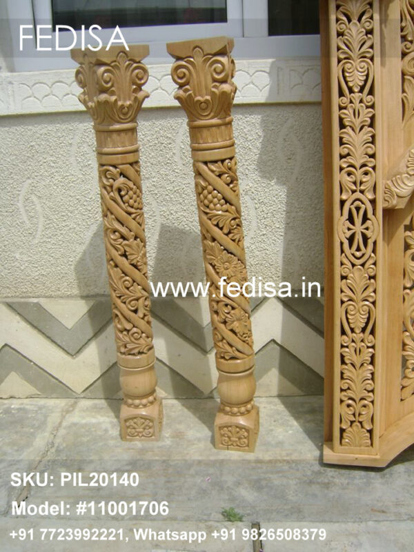 Design Of Gate Pillar Pillar Color Design Front House Round Pillar Design