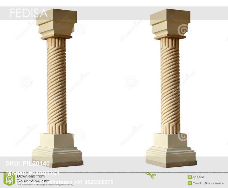 Square Pillar Decoration Pillar Color Design Front House Round Pillar Design