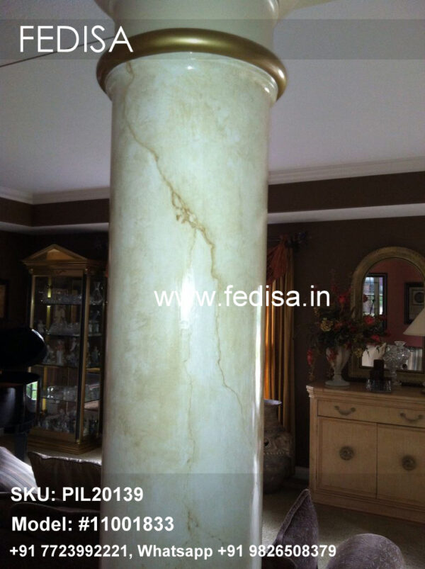 Natural Stone Pillars Pillar Ki Design Square Pillar Designs For Home Interiors