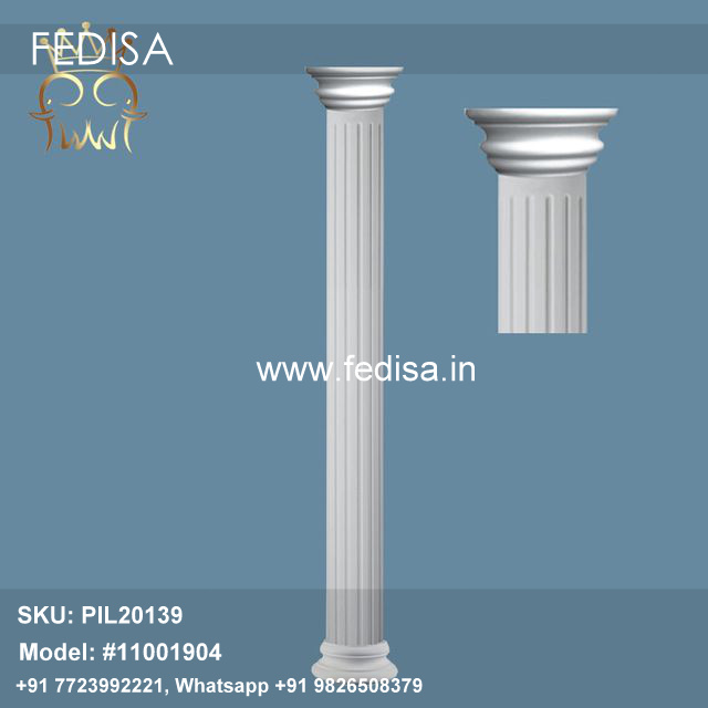 Ornamental Pillars Concrete Pillar Design Cemented Pop Pillar Design
