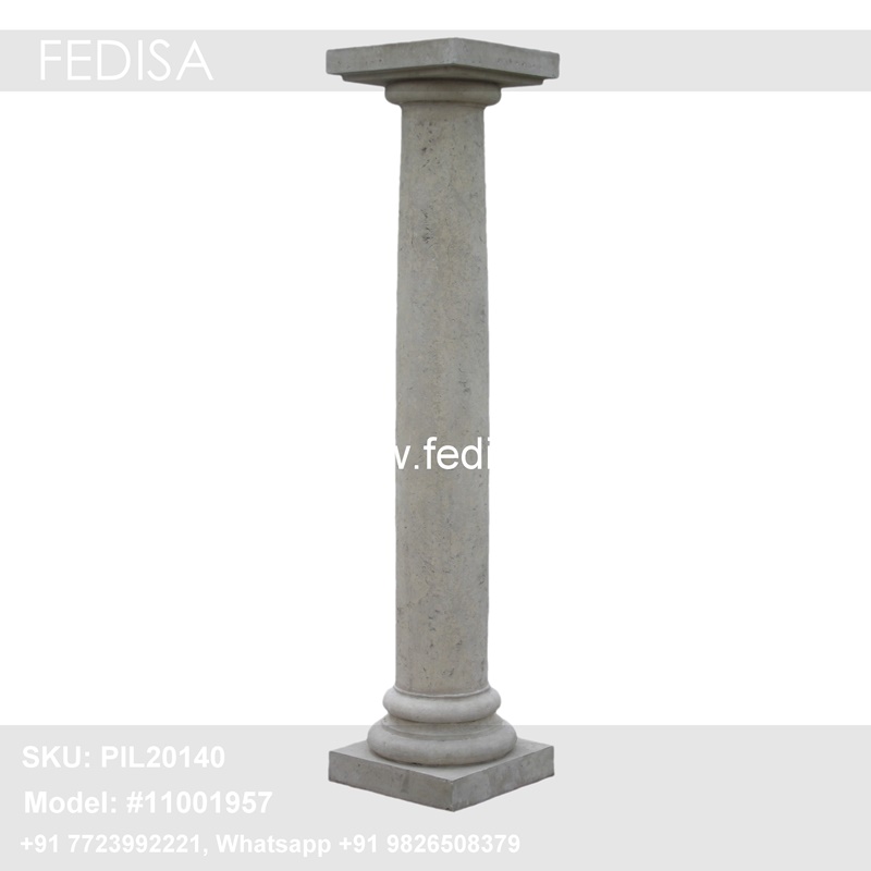 Block Wall With Pillars Pillar Design For Hall Window Pillar Design