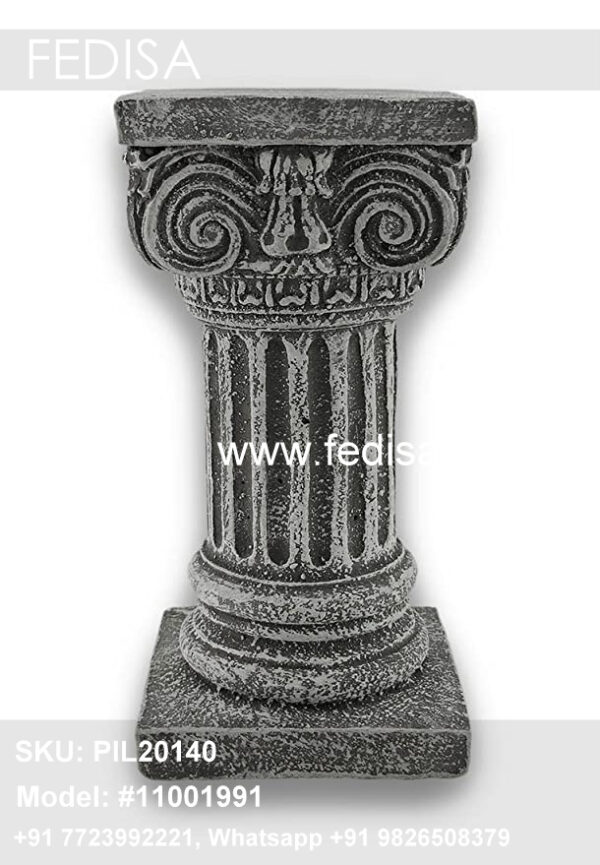 Cost Of Building A Brick Pillar Pillar Color Design Front House Round Pillar Design