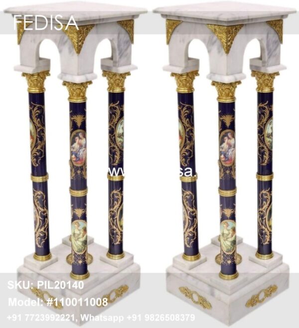 Small Concrete Pillars Square Pillar Tiles Design Home Pillar Colour Design