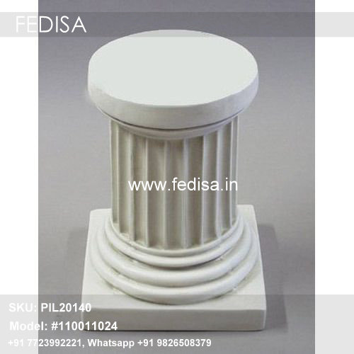 Stone Pillar Entrance Concrete Pillar Design Cemented Pop Pillar Design