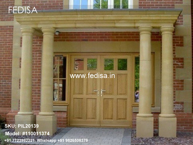 Steel Beam To Concrete Column Connection Design Example Pillar Design For Main Gate Pillar Design Colour