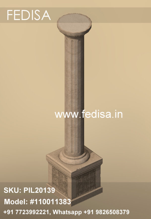 Column Design For 2 Storey Building Hall Pillar Design Sitout Pillar Design
