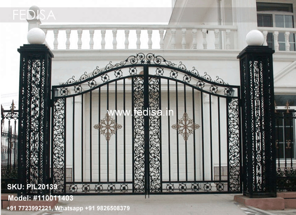 Spiral Column Design Example Pillar Color Design Front House Round Pillar Design