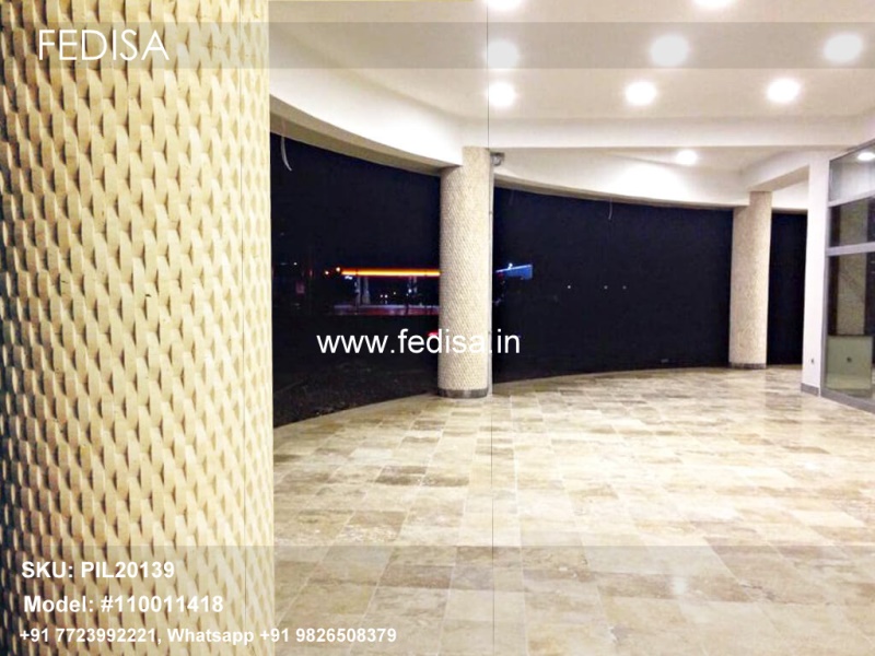 Column Elevation Design Pillar Design For Hall Window Pillar Design