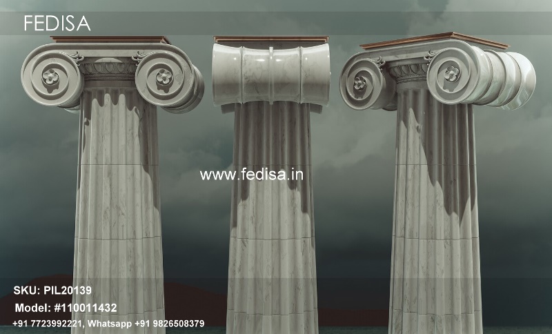 Circle Column Design Concrete Pillar Design Cemented Pop Pillar Design