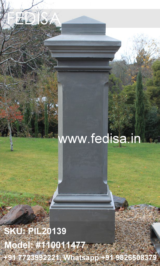 Footing Column Design Pillar Design For Main Gate Pillar Design Colour