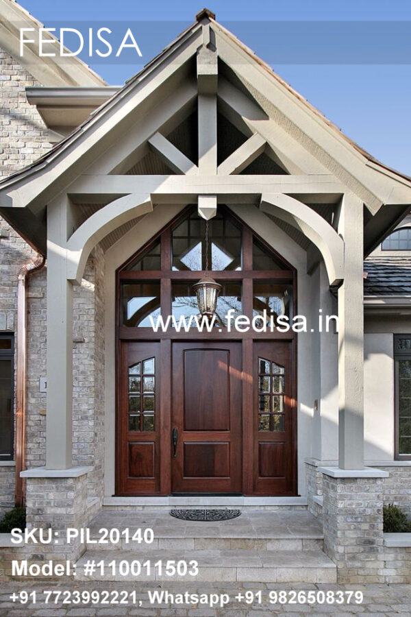 Concrete Pedestal For Steel Column House Pillar Painting Design Tiles Pillar Design