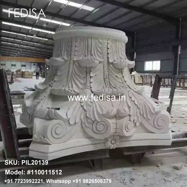 Front Column Design Home Concrete Pillar Design Cemented Pop Pillar Design