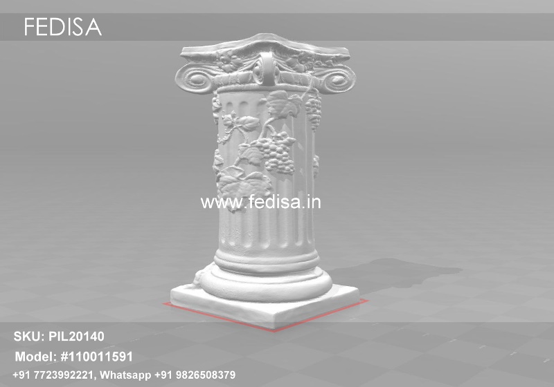 Modern Interior Column Design House Pillar Painting Design Tiles Pillar Design