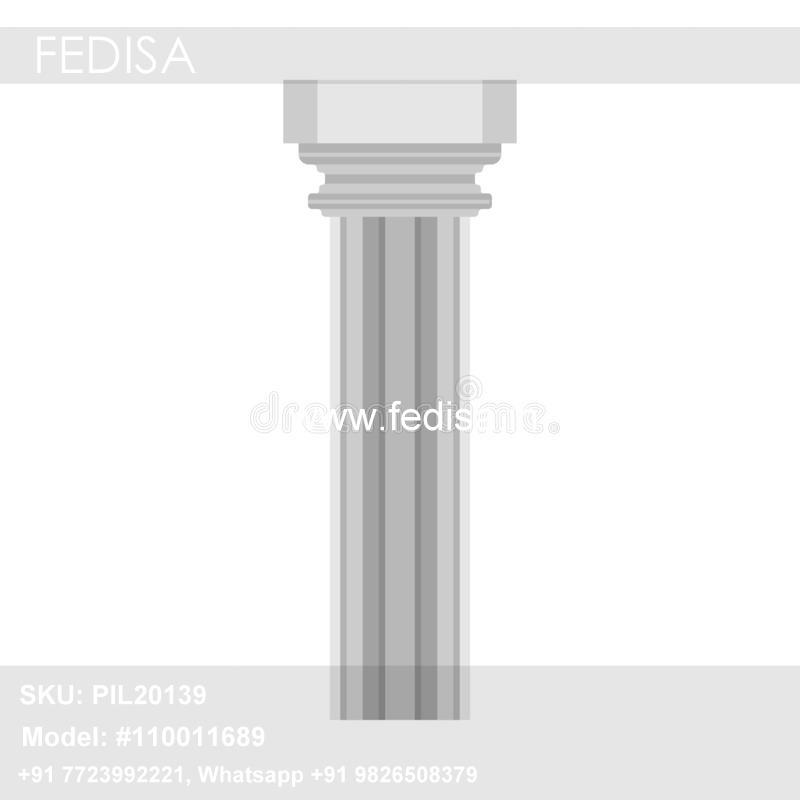 Half Pillar Design Pillar Cement Design Show Pillar Design