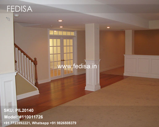 Wood Design Pillar Round Pillar Colour Design Pillar Partition Design