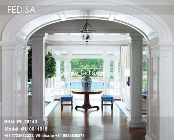 Decorative Porch Pillars Gypsum Pillar Design Square Pillar Design For Home