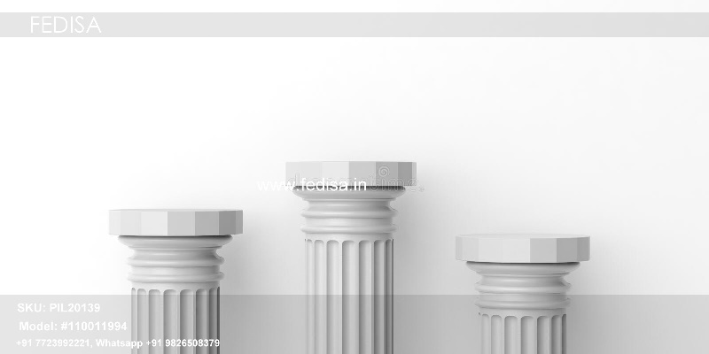Stone Column Design Round Pillar Painting Designs Pillar Elevation Design