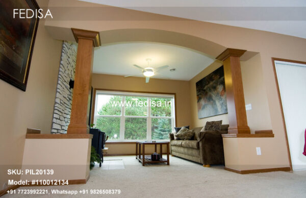 Edge Column Footing Design Example Round Pillar Painting Designs Pillar Elevation Design