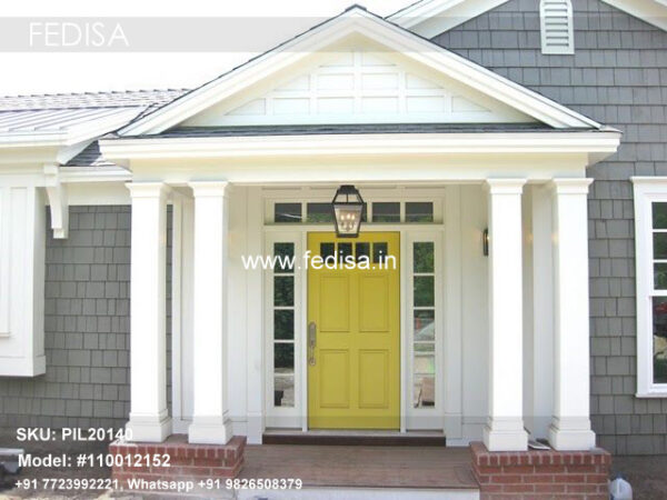 Eccentric Column Design Front Pillar Design Of House Latest Pillar Design