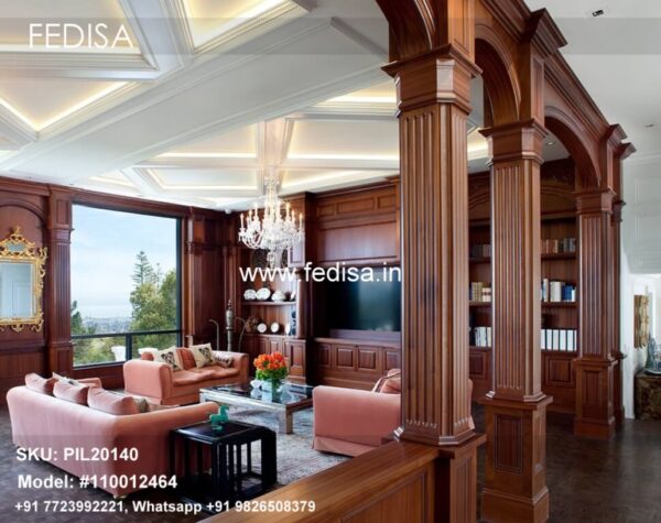 House With Pillars In The Front Pop Design For Round Pillar Cnc Pillar Design