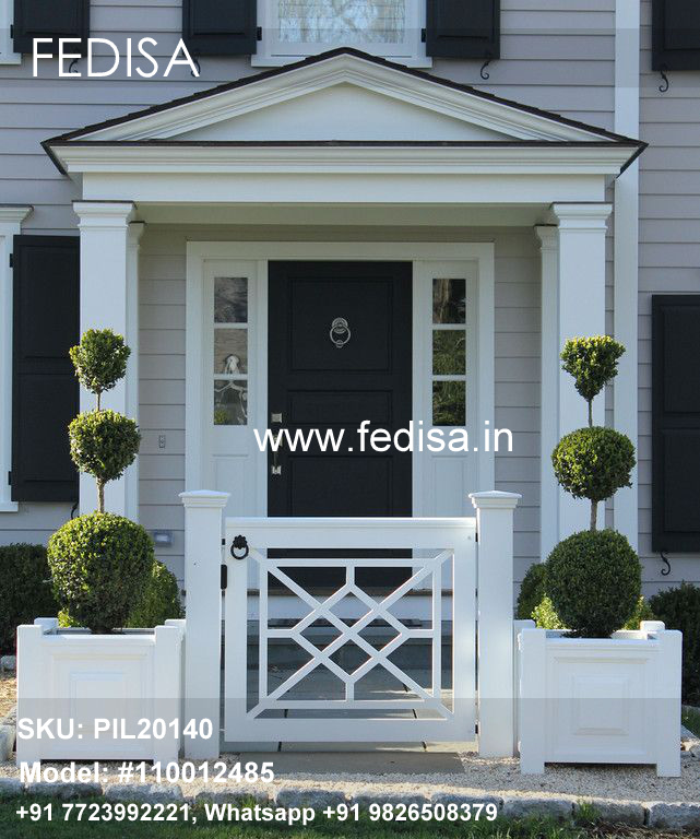 Stucco Pillars Square Pillar Pop Design Rectangular Pillar Design