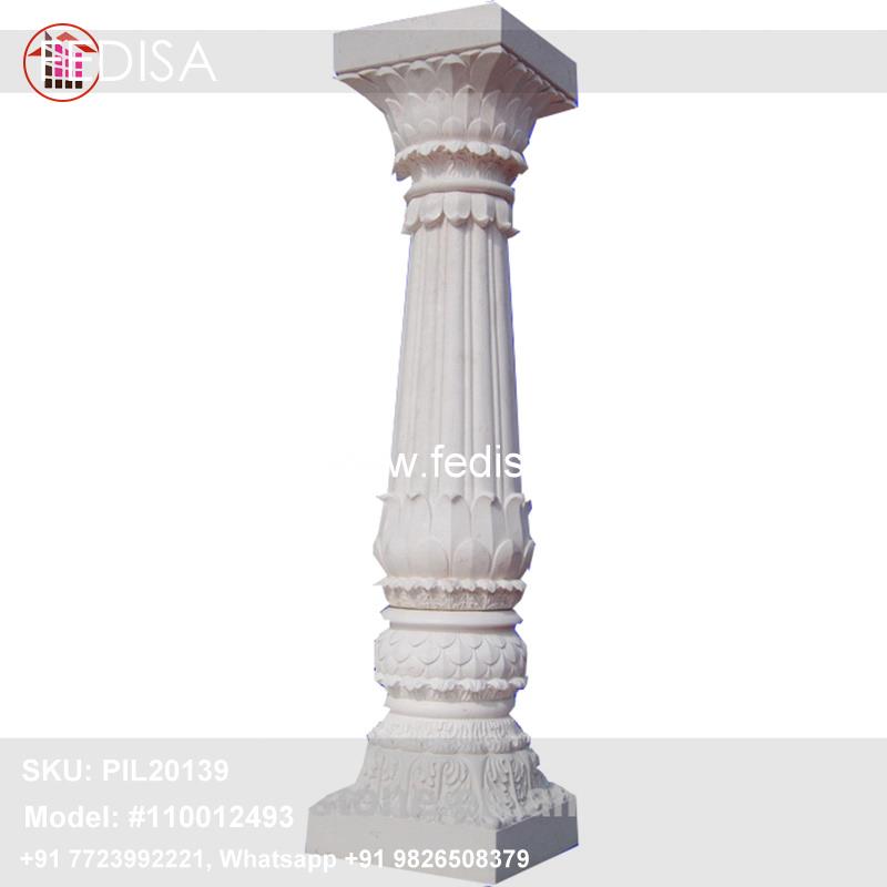 Pillar In Middle Of Living Room Plywood Pillar Design Pillar Design Cement