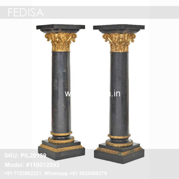 Decorative Stone Pillars Pop Half Pillar Design Half Pillar Design