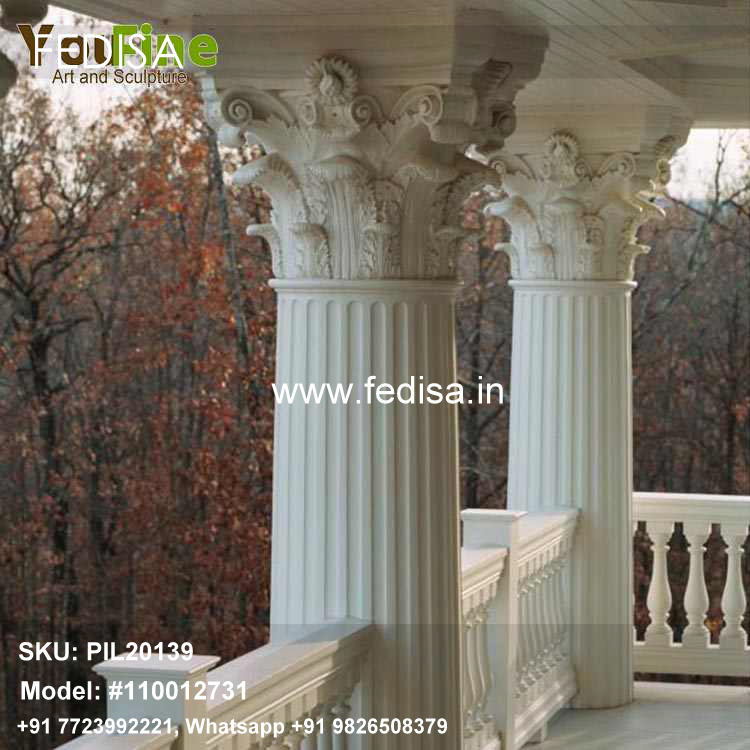 Short Column Design Example Pillar Arch Home Design Home Pillar Tiles Design