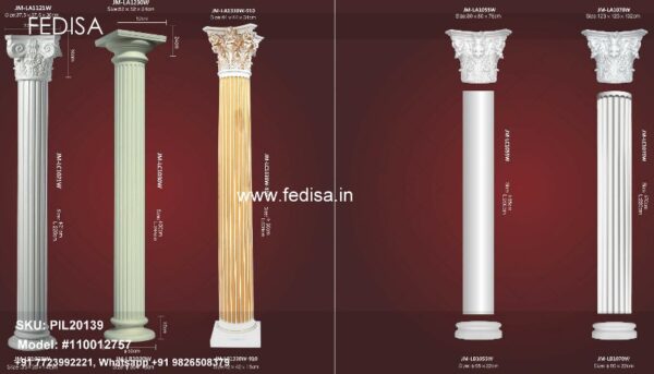 Double Pillar Design Corner Pillar Design Side Pillar Design
