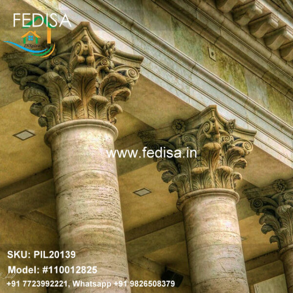 Stone Column Design Example Seven Pillars Design Studio Pillar Cover Design